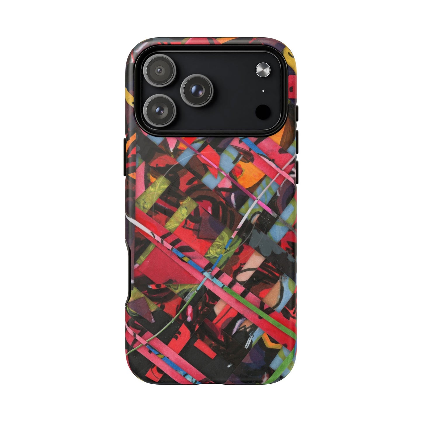 Abstracted Scraps Tough Magnetic Cases