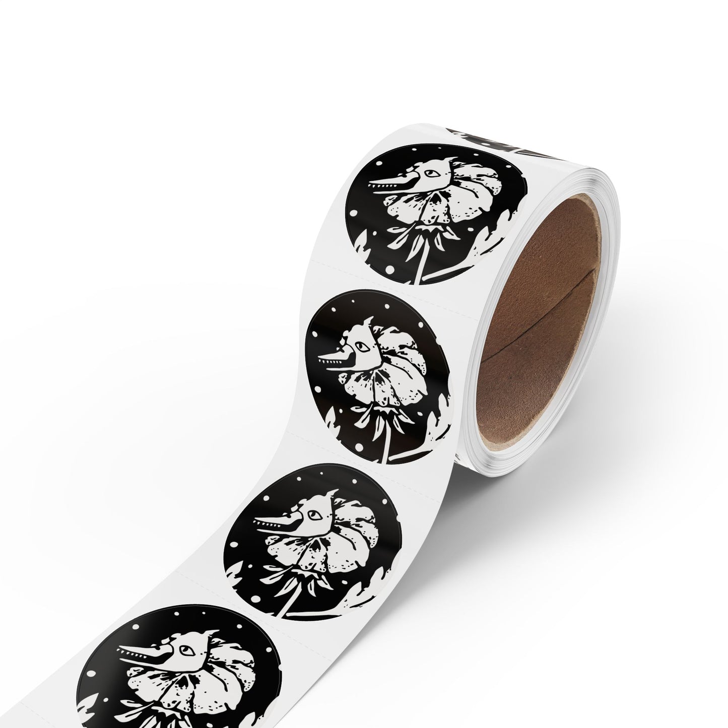 Round Sticker Rolls - Flower Cannibal