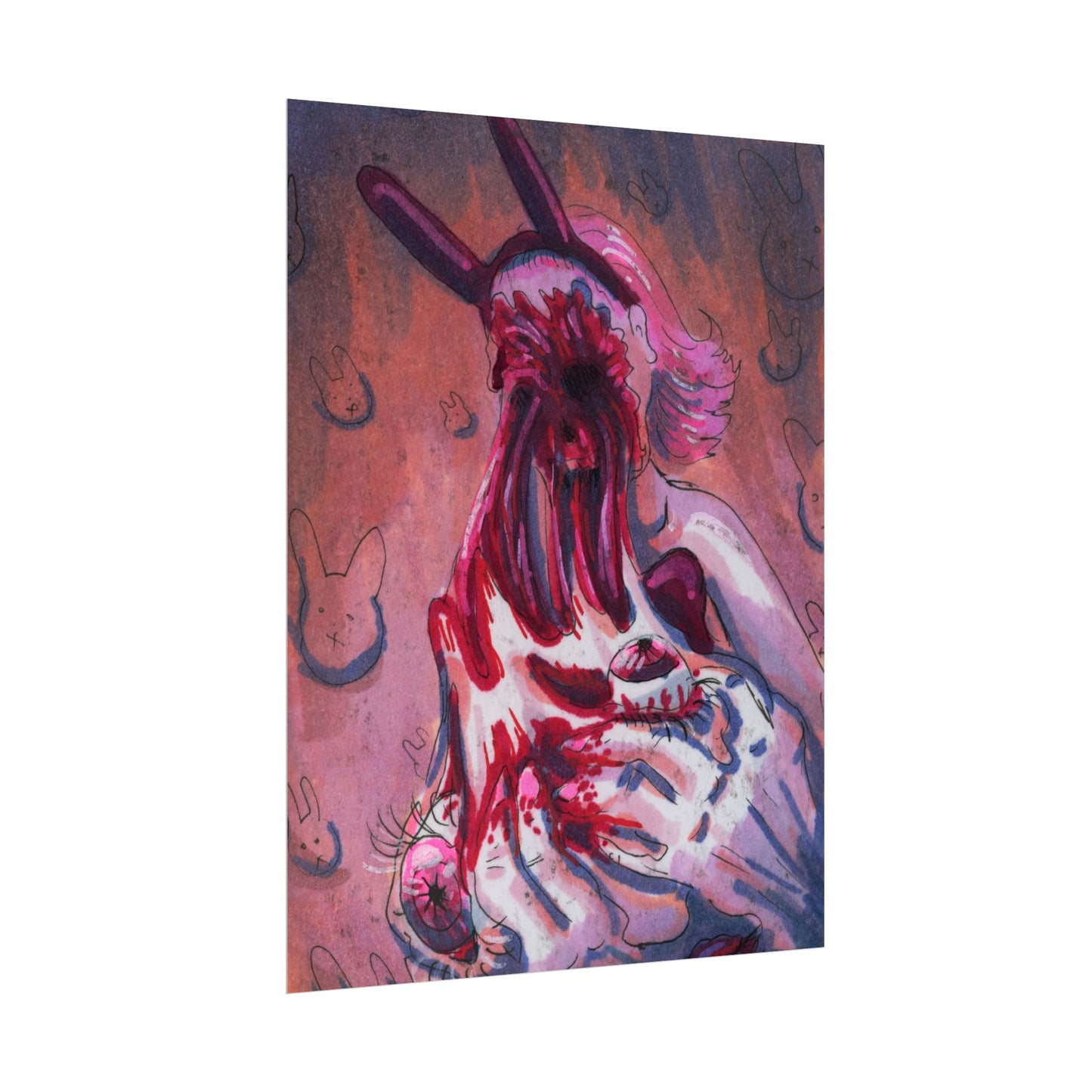 "Face Ripped Off" poster