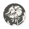 Soapstone Car Coaster - Flower Cannibal