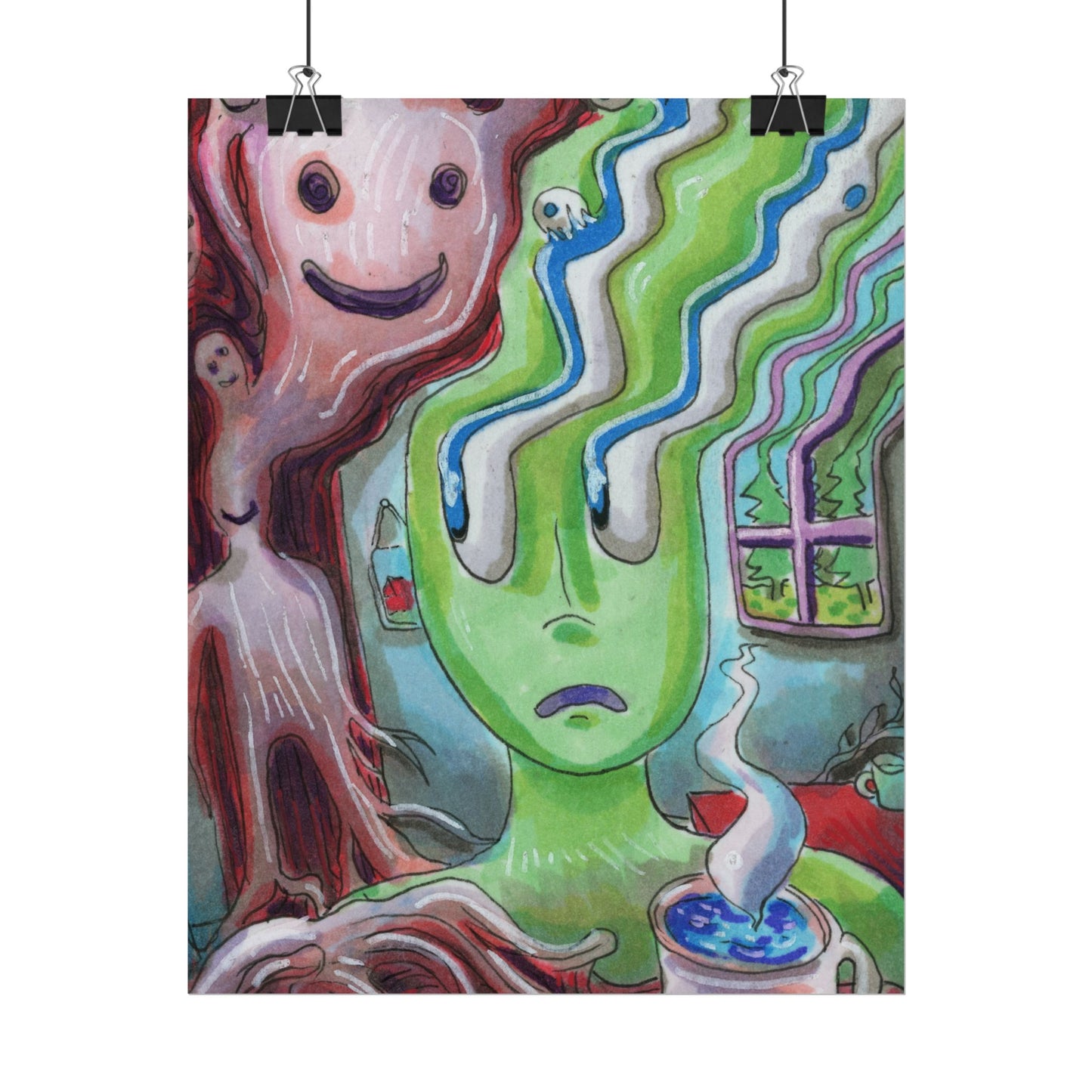 "Unwanted Visitor" poster