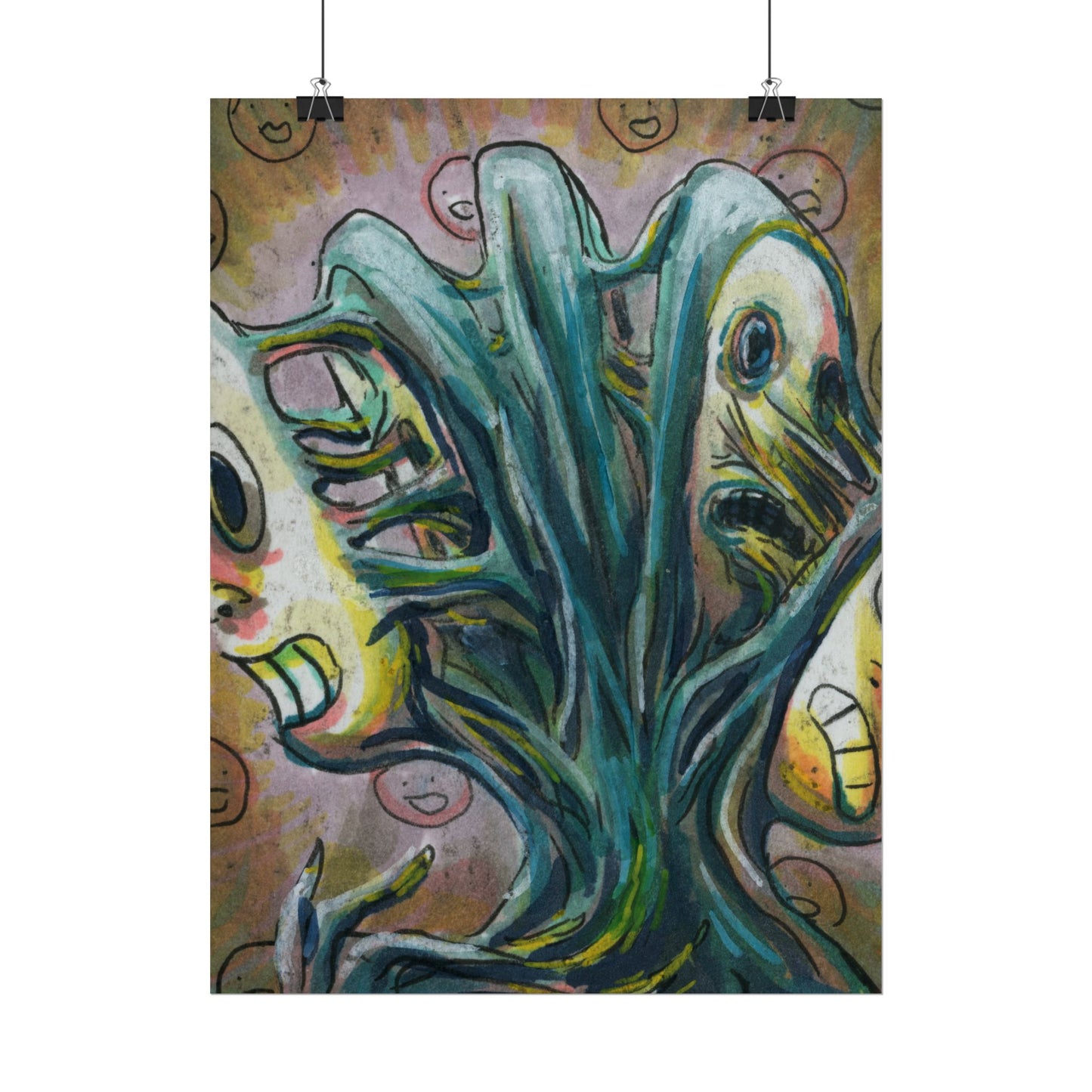 "Multiple Faces" poster