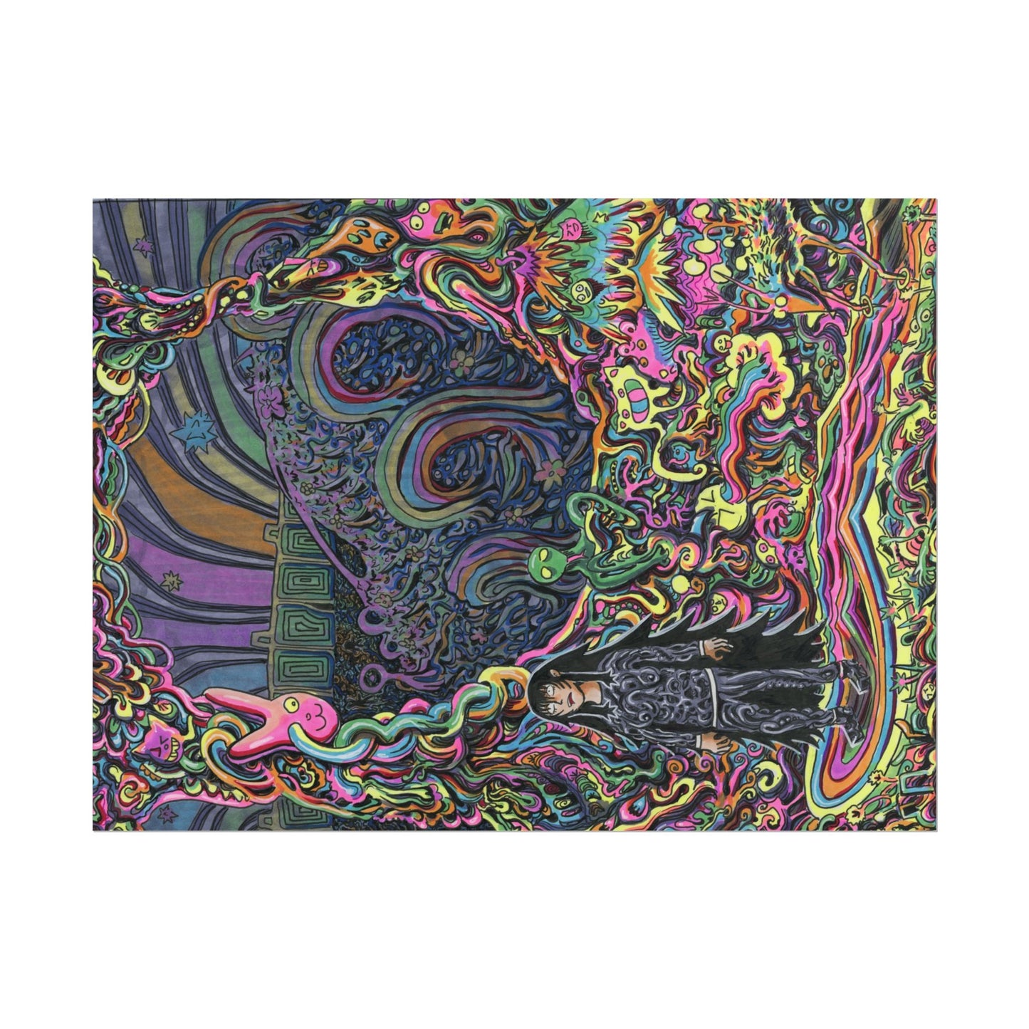 "Welcome to Floofle World" Print