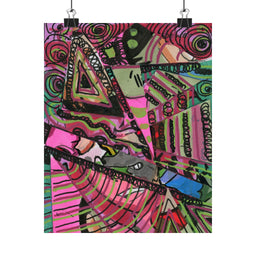 Spring Vibes Matte Vertical Posters