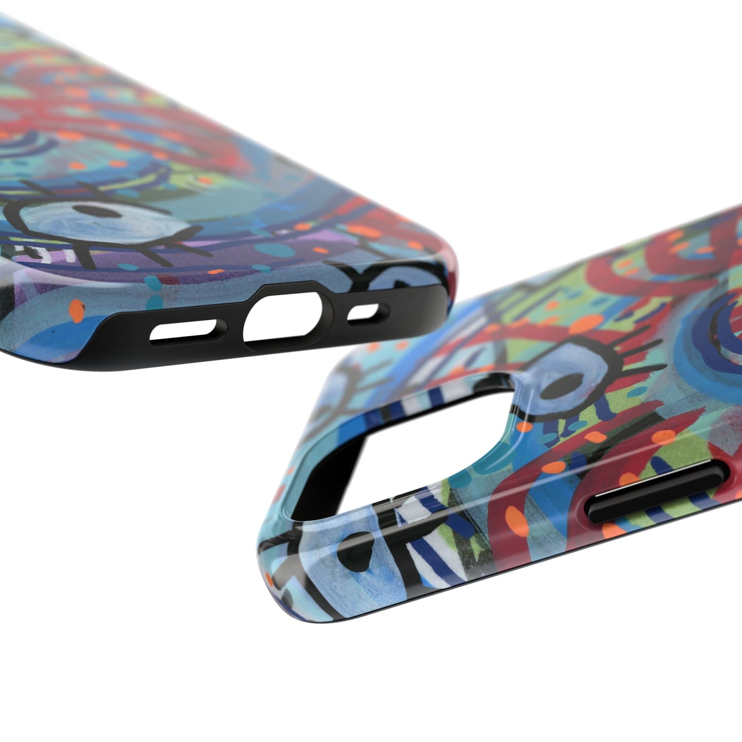 Eyeball Attack Tough Phone Cases