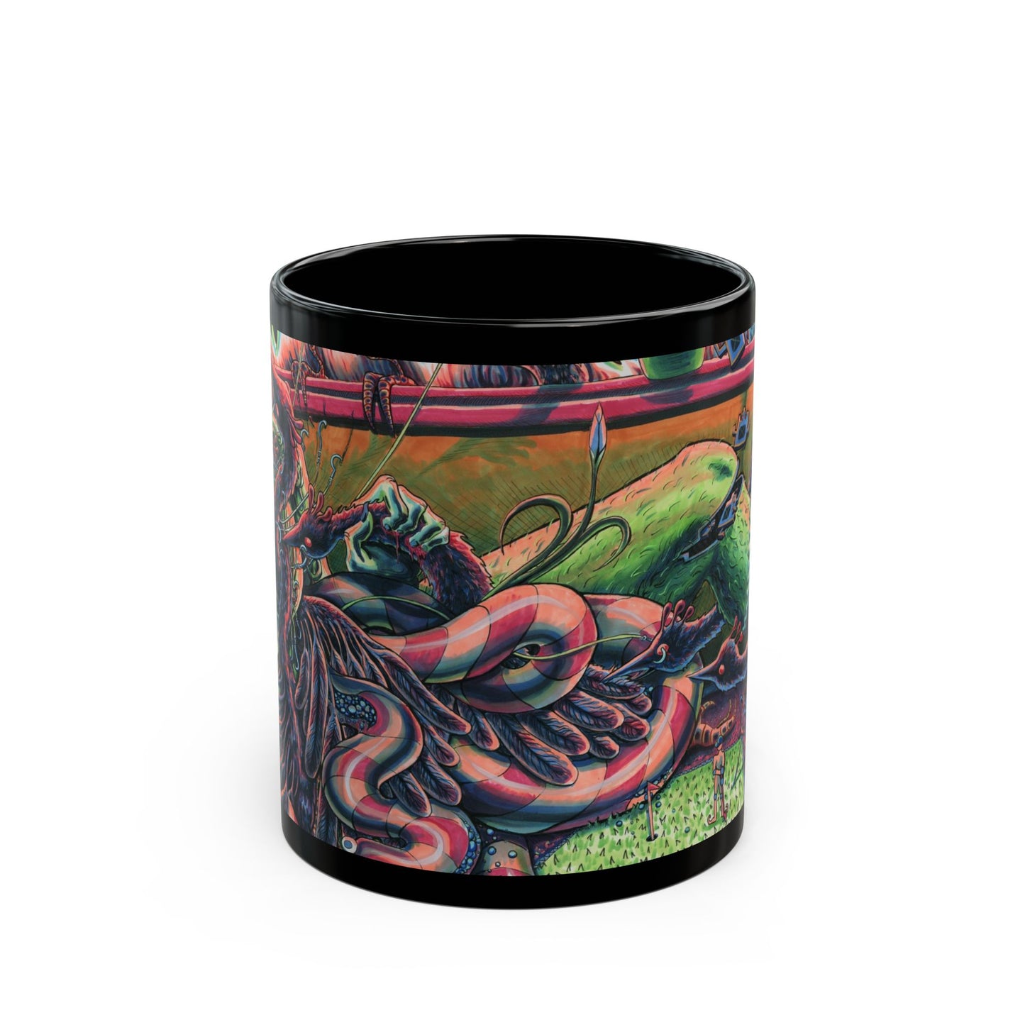 Black Mug (11oz, 15oz) - Early Bird