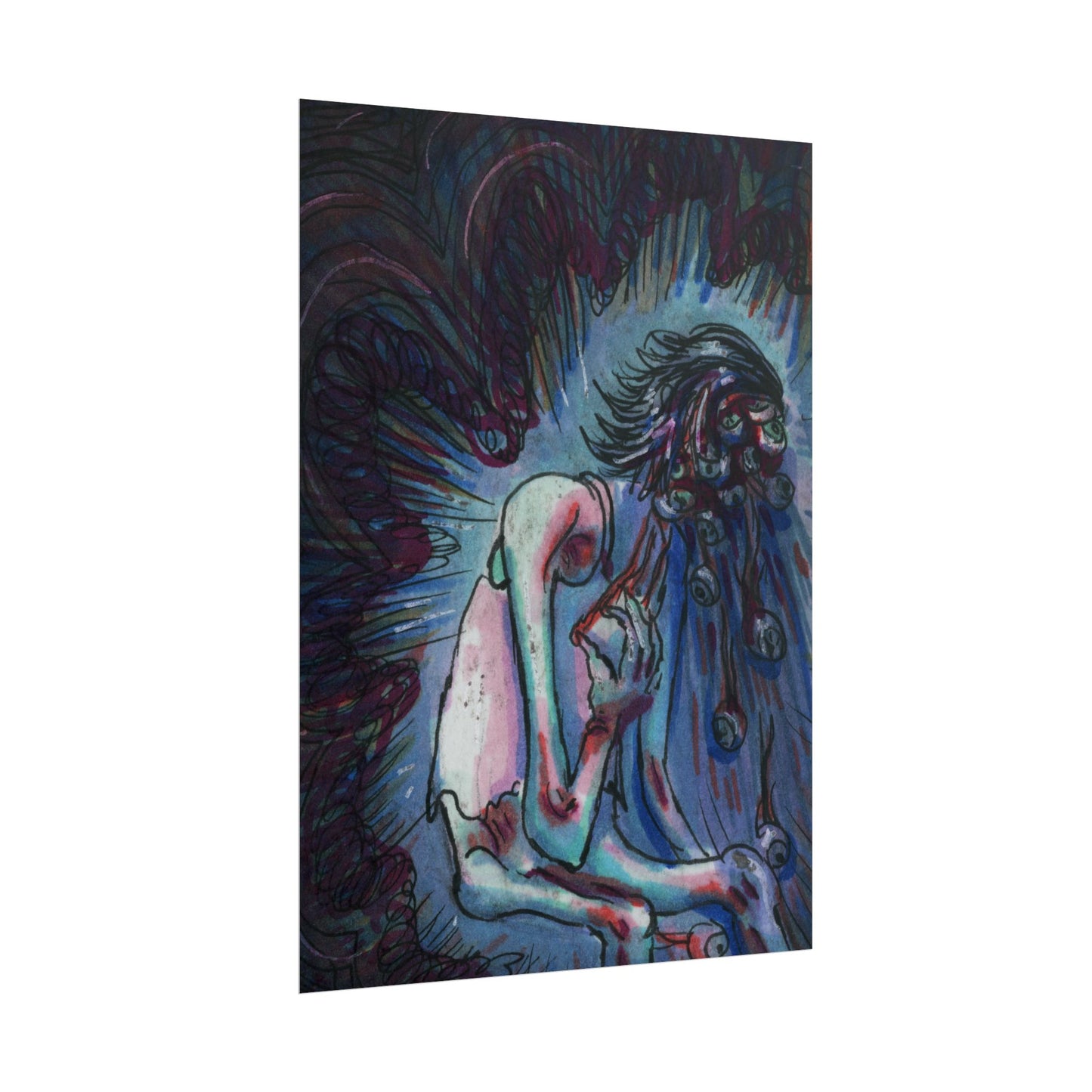 "Eyeball Vomit" poster