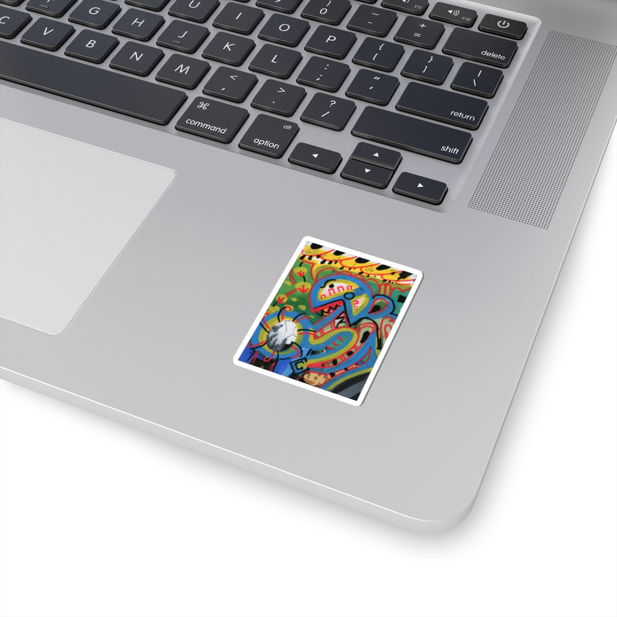 Color Blast Kiss-Cut Sticker