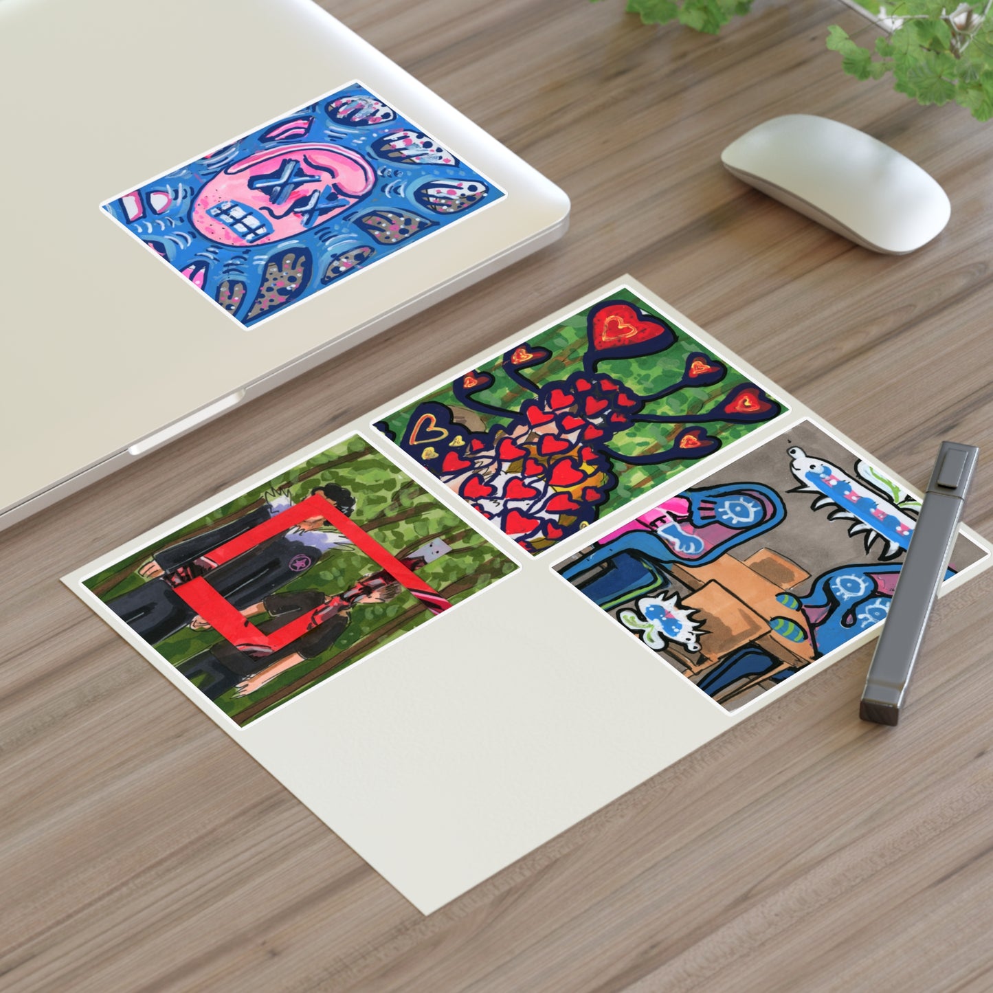 Obsessive Thoughts Sticker Sheet