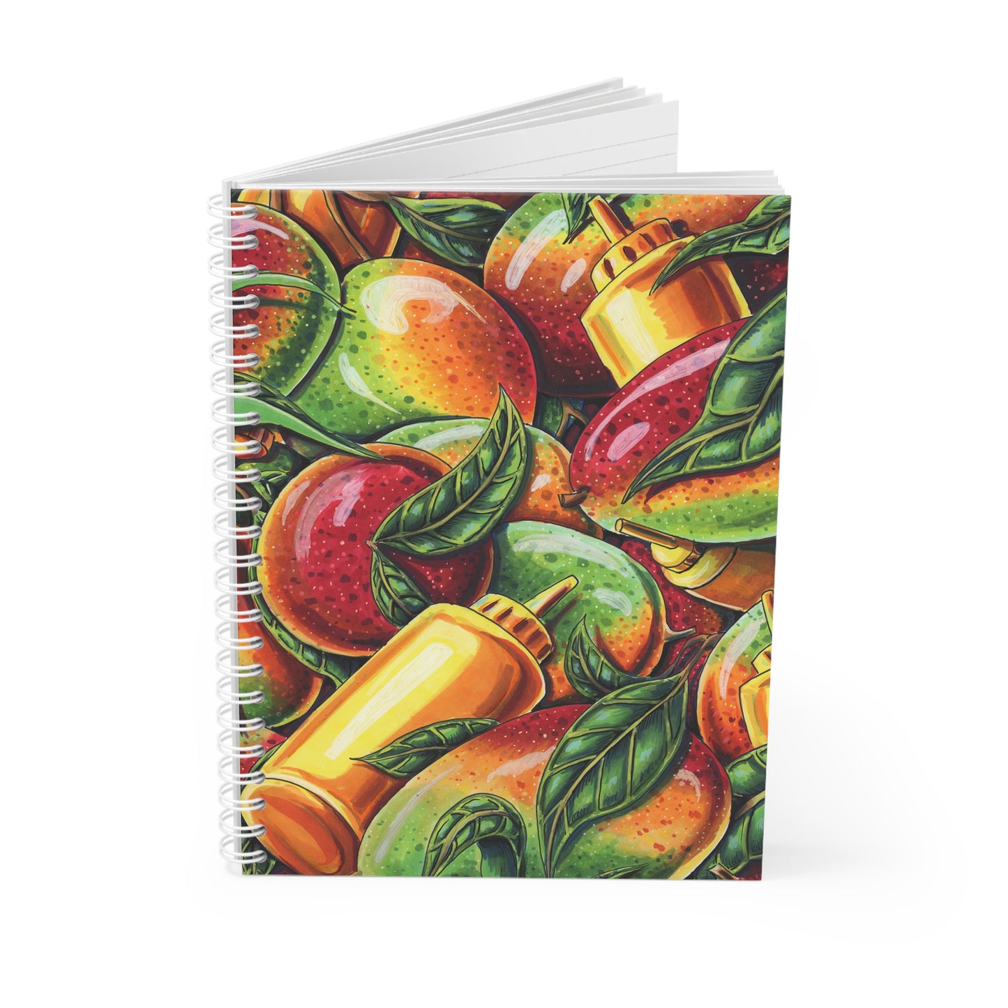 Mango Mustard Spiral Notebook