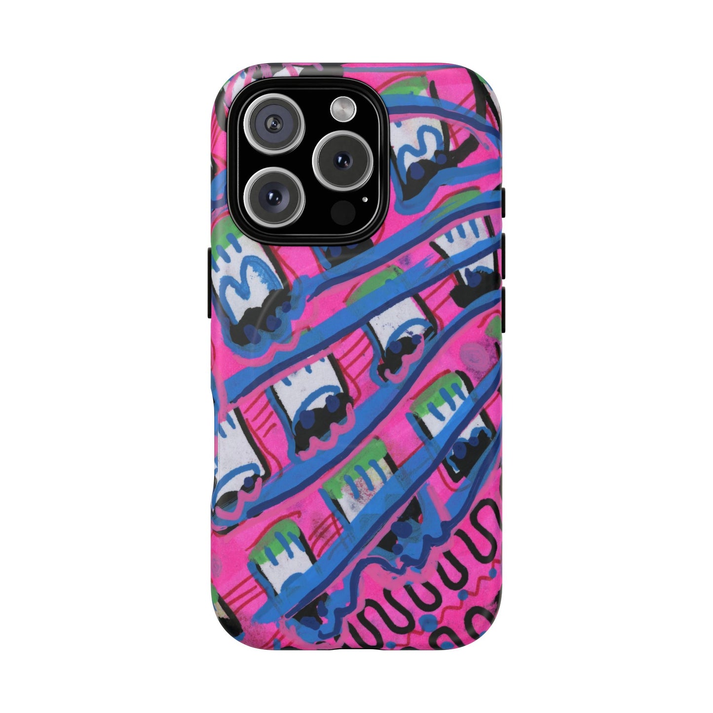 Pink Blast Tough Magnetic Case