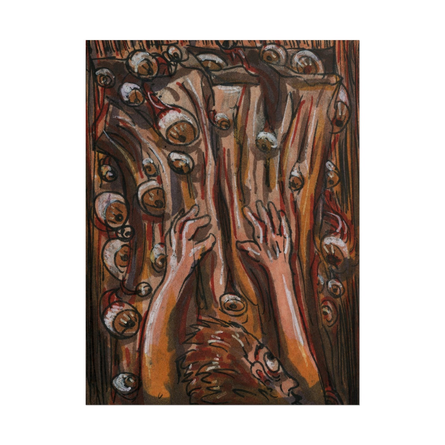 "Quit Staring" poster