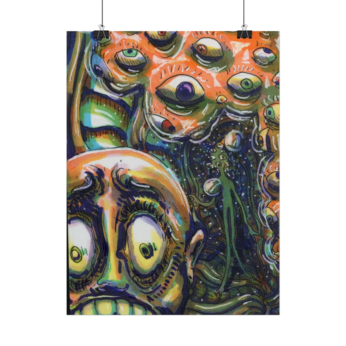 "Eyeball Freakout" poster