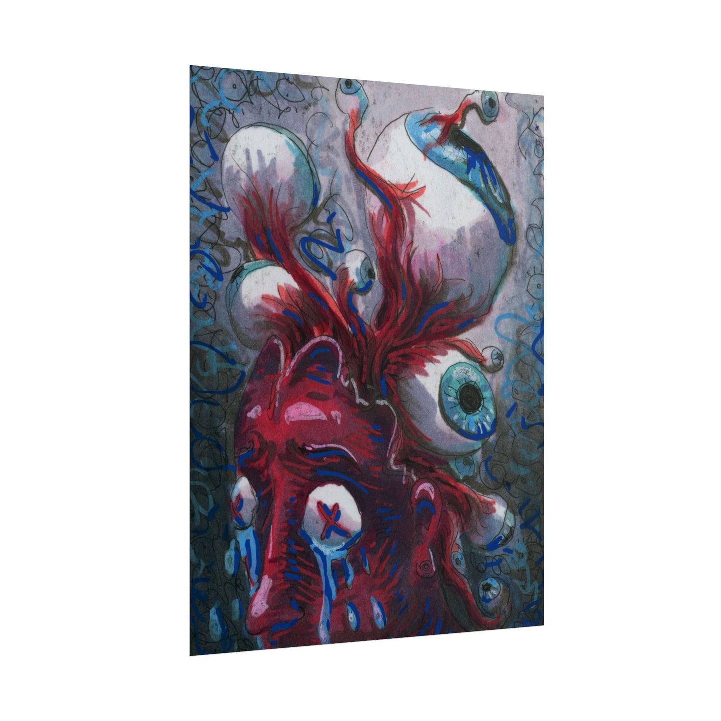 "Eyeball Brain" Poster