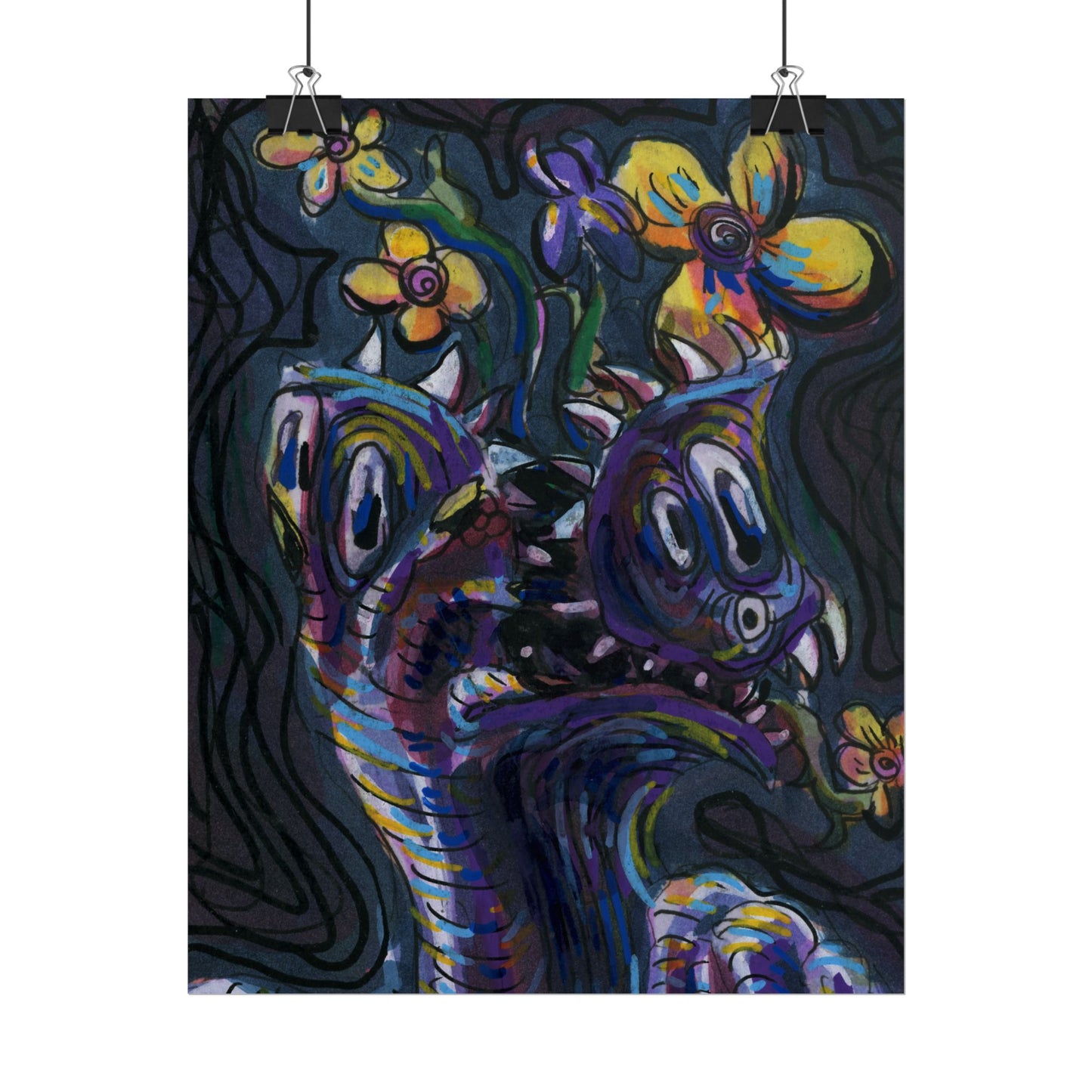 "Flower Friend" poster