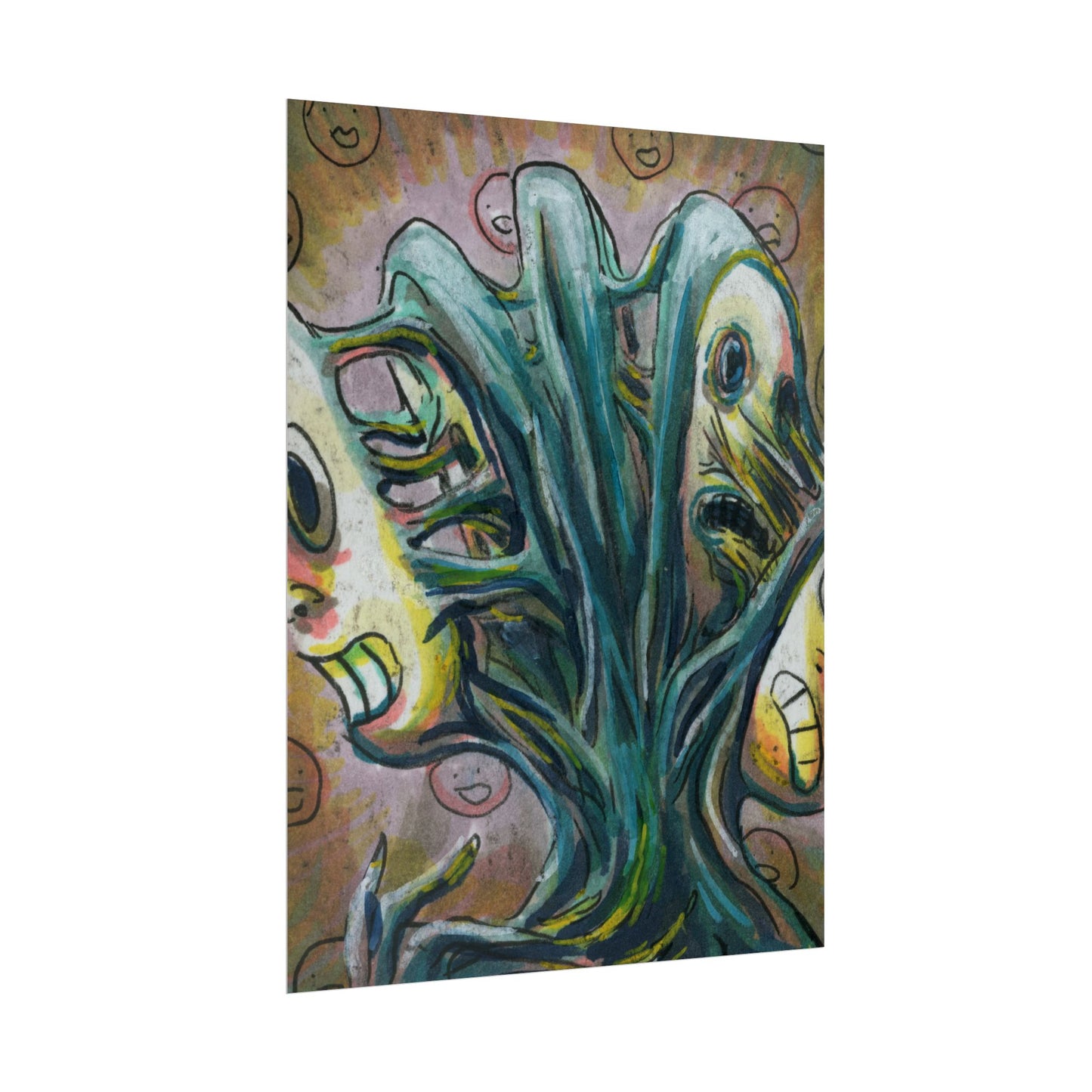 "Multiple Faces" poster