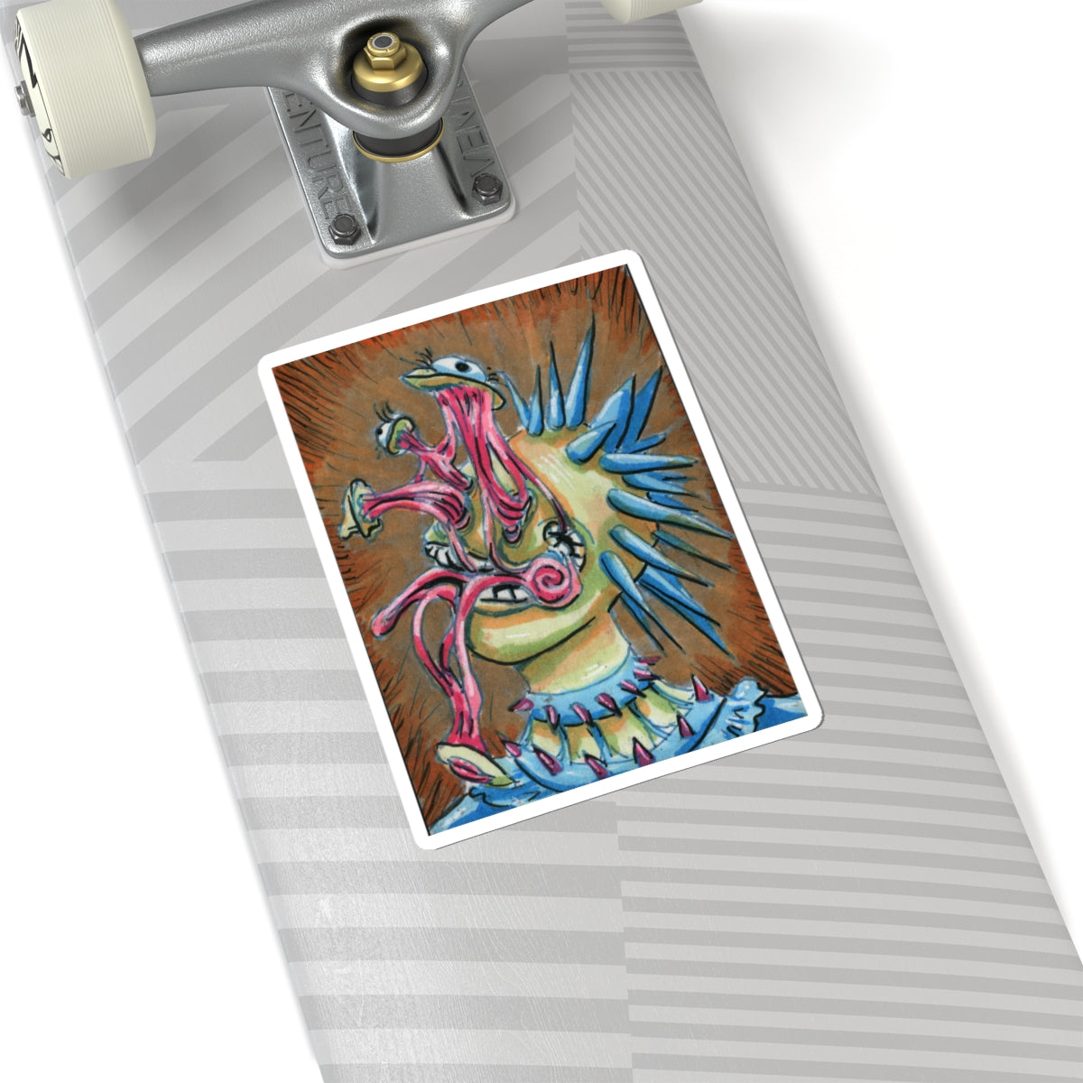 "Outta my mind" sticker