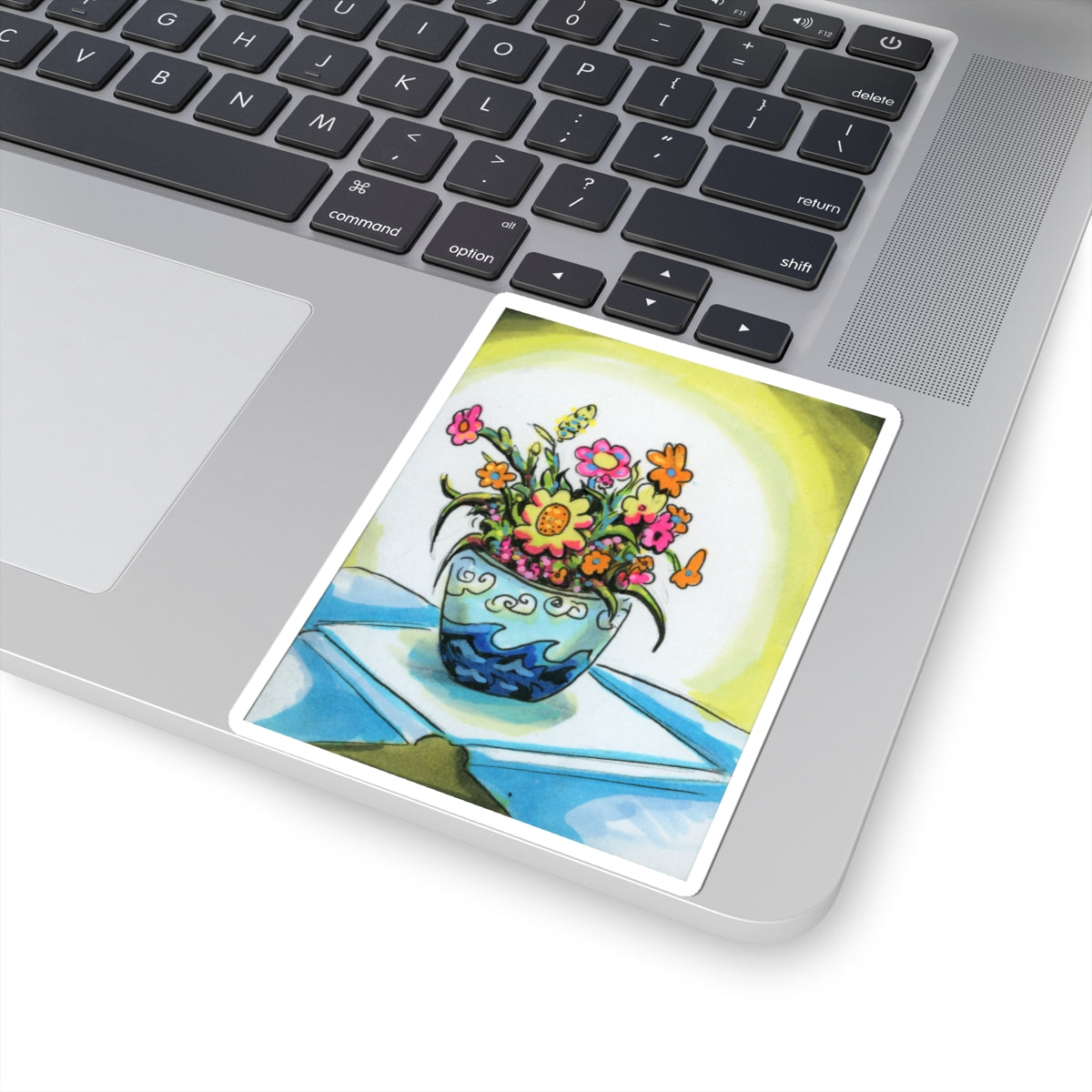"Flower Vase" sticker