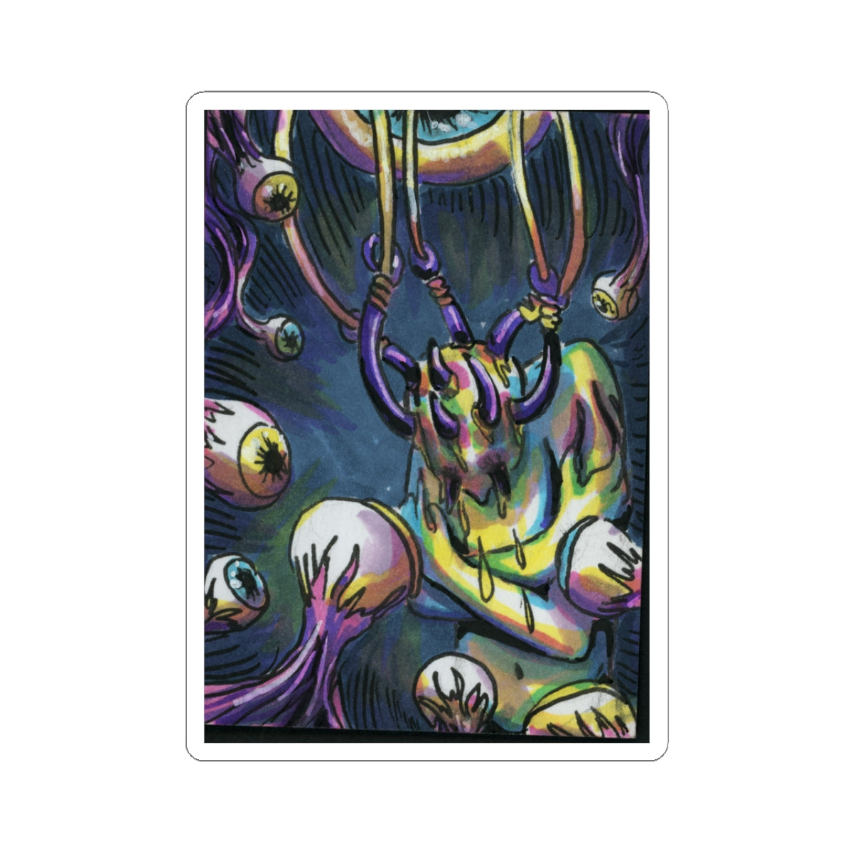 "Mental Anguish" sticker