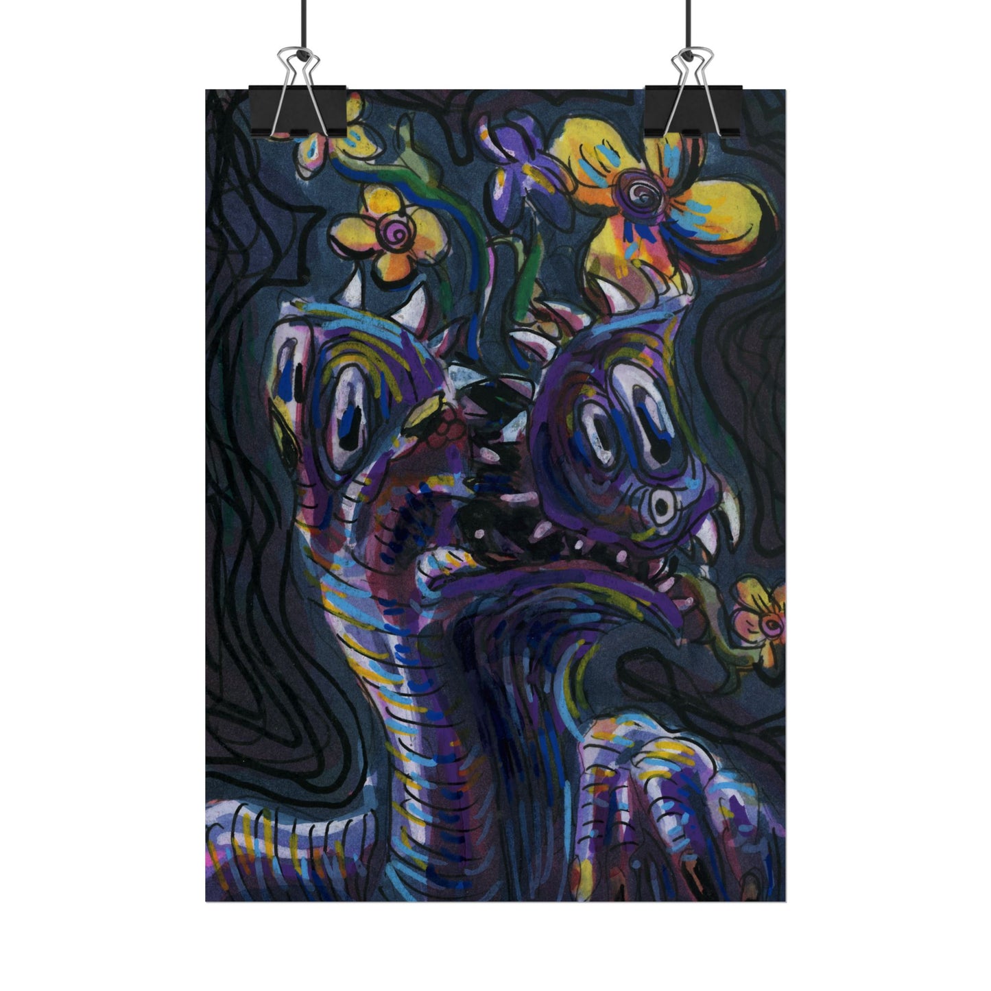 "Flower Friend" poster