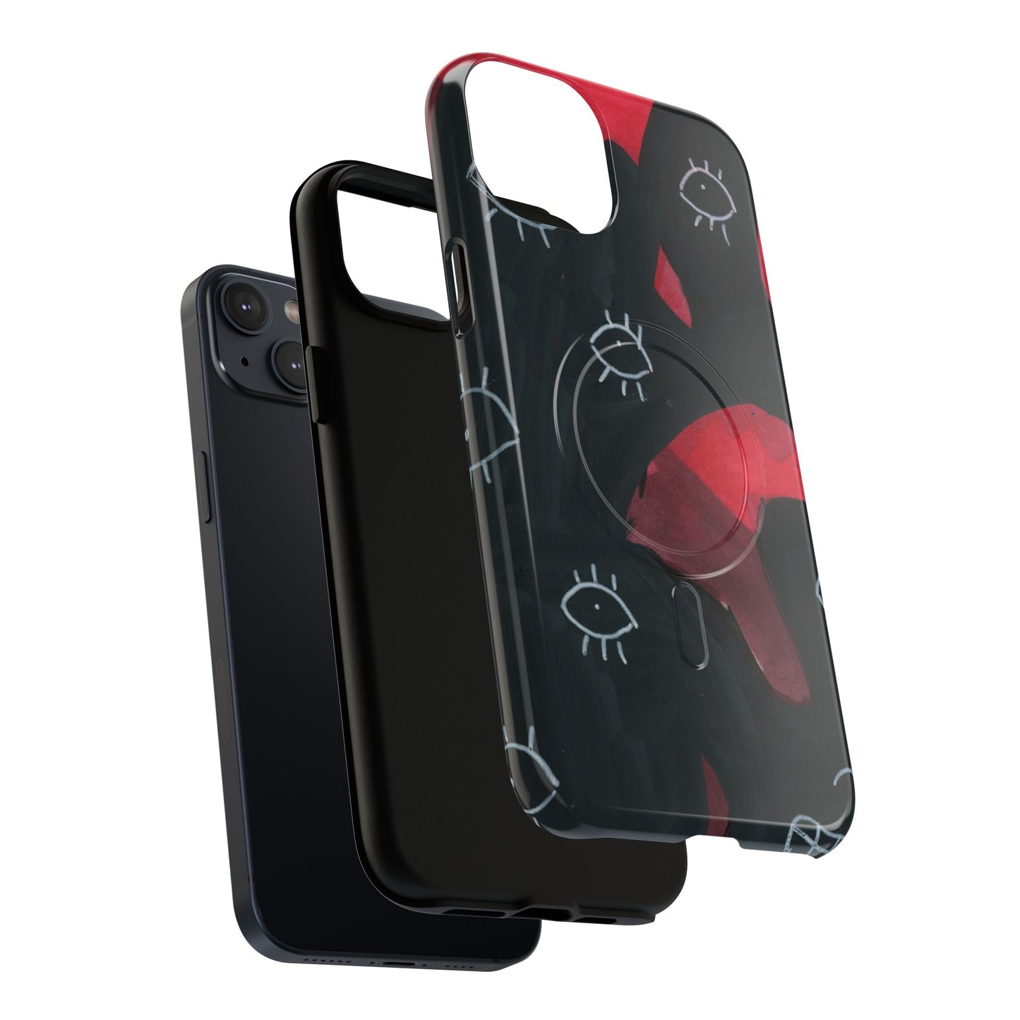 Eyeball Rage Tough Magnetic Cases