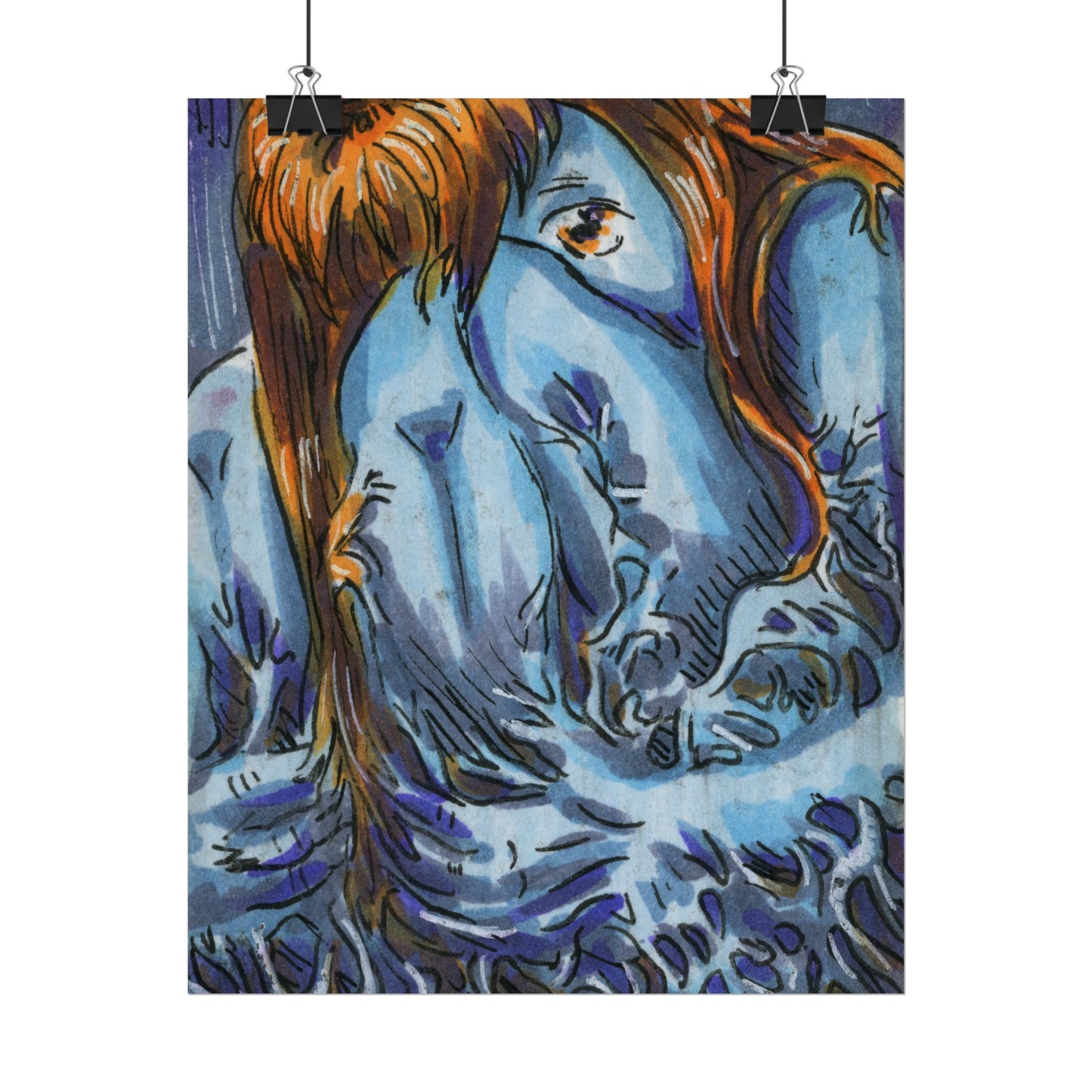 "Chronically Shy" poster