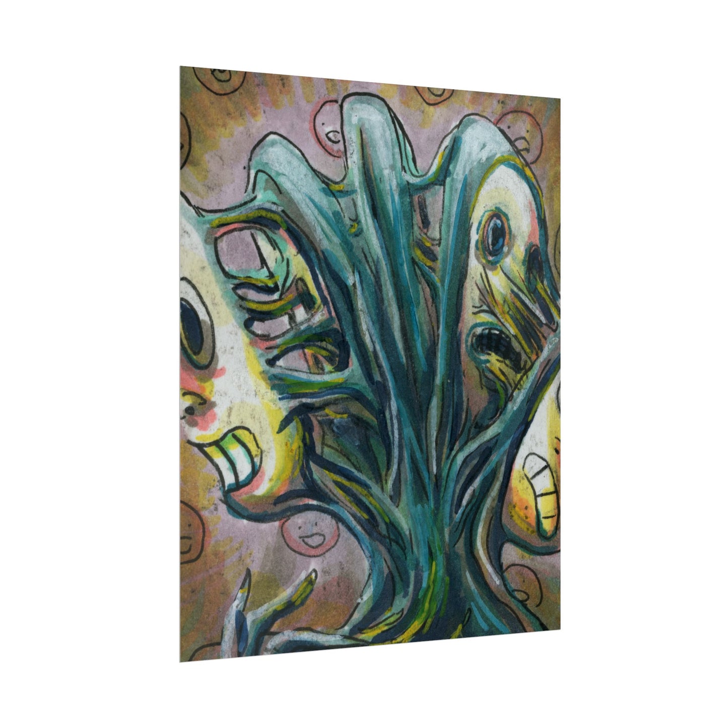 "Multiple Faces" poster