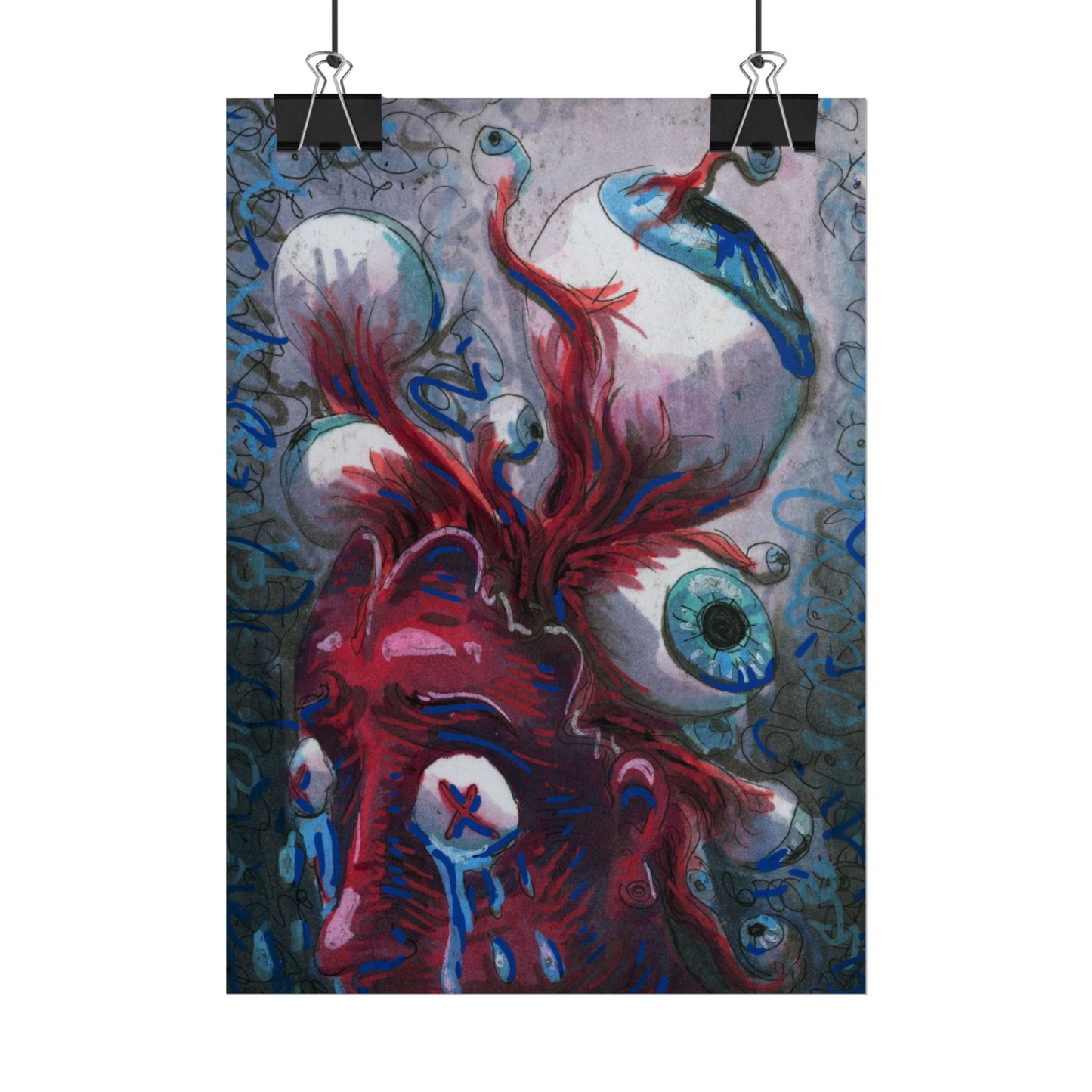 "Eyeball Brain" Poster