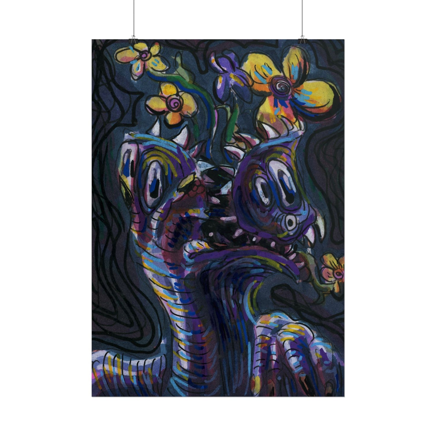 "Flower Friend" poster