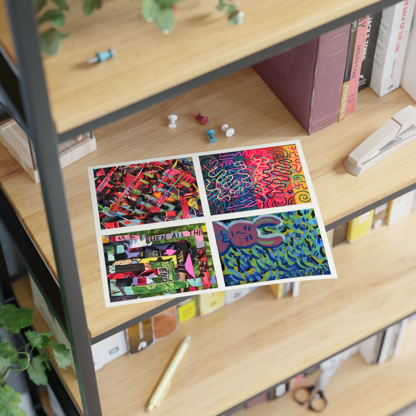 Maximalist Vibes Sticker Sheet