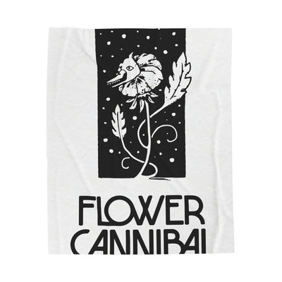 Plush Blanket - Flower Cannibal