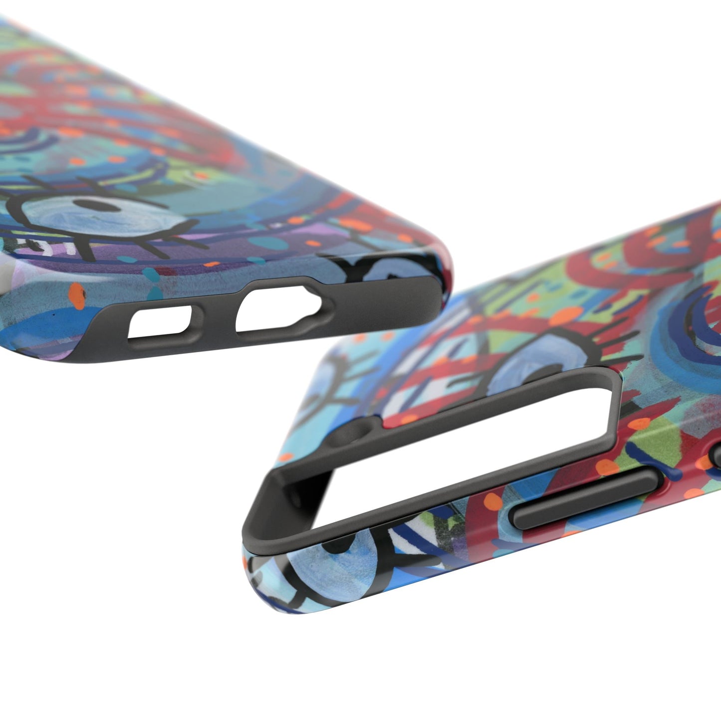 Eyeball Attack Tough Phone Cases