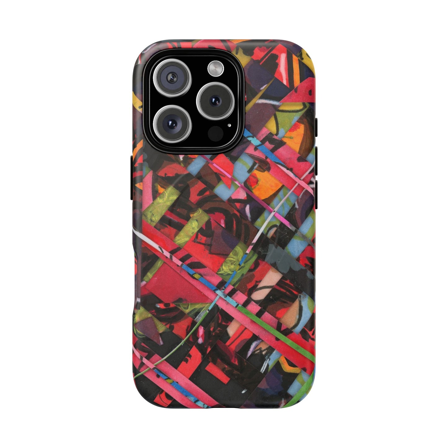 Abstracted Scraps Tough Magnetic Cases
