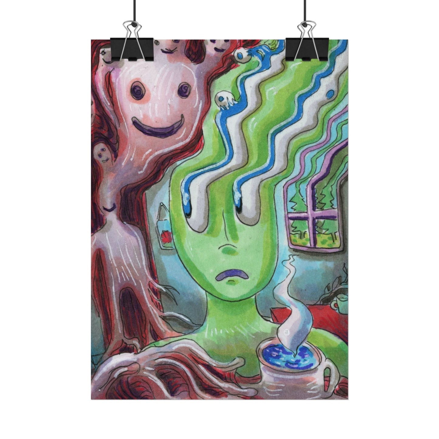 "Unwanted Visitor" poster