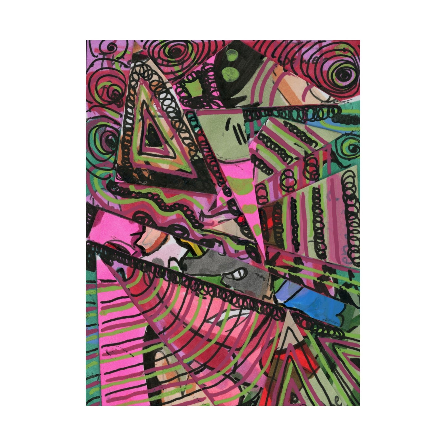 Spring Vibes Matte Vertical Posters