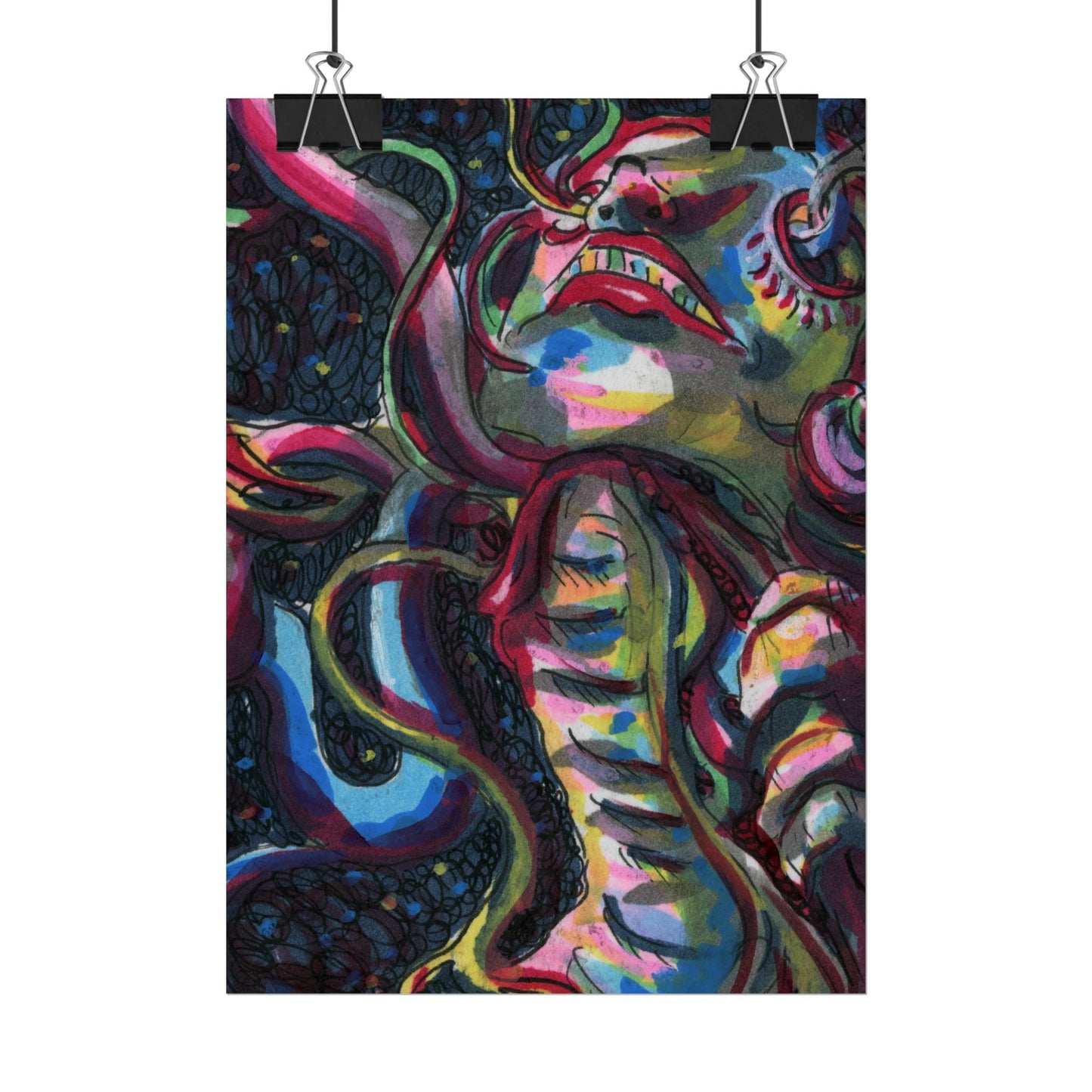 "Clown Nightmare" poster