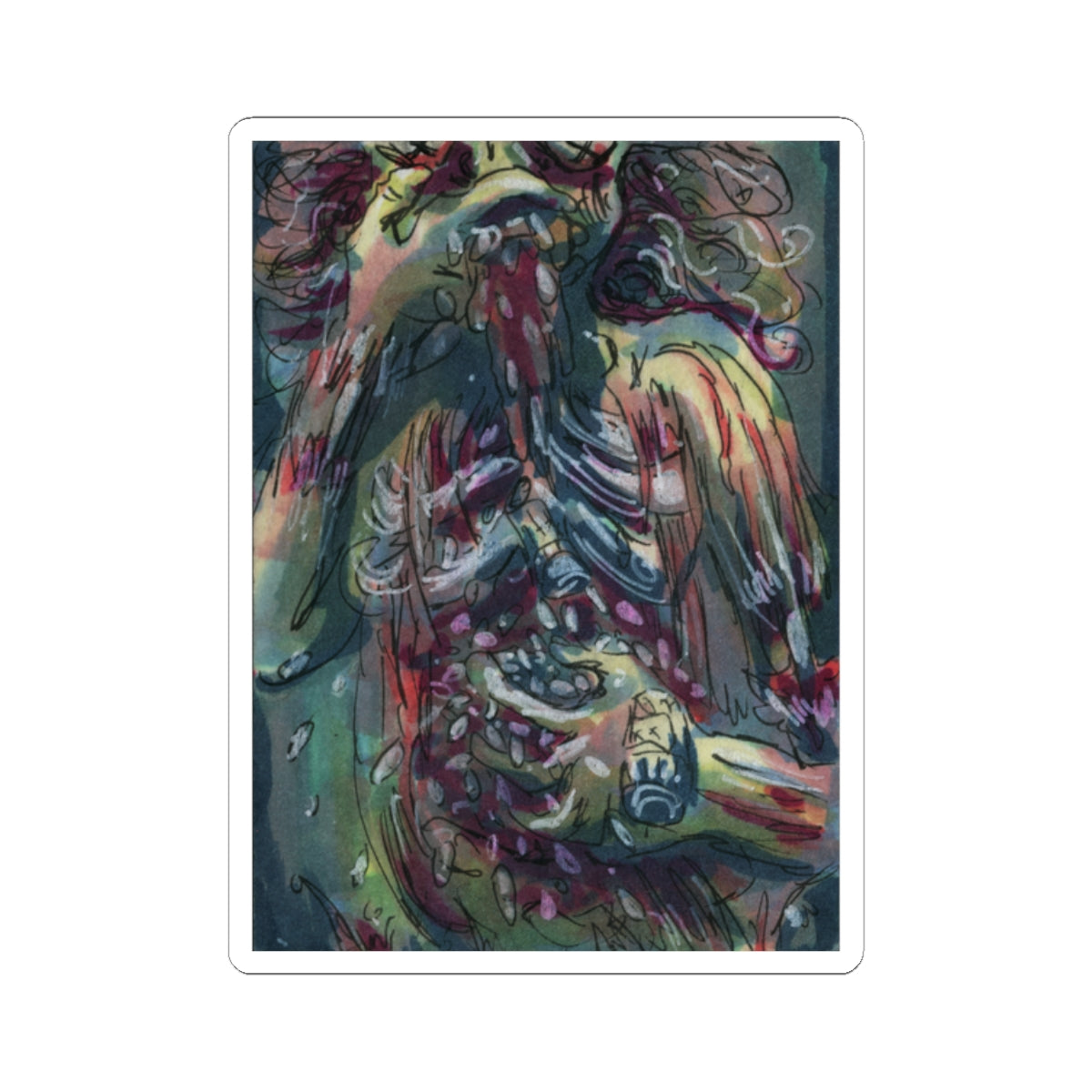 "Antibiotics" sticker