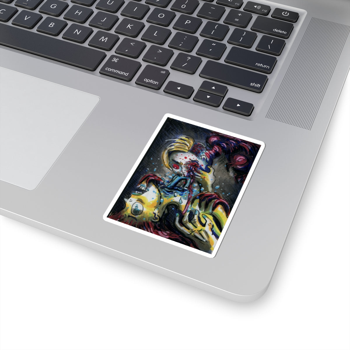 "Rip and Tear" sticker