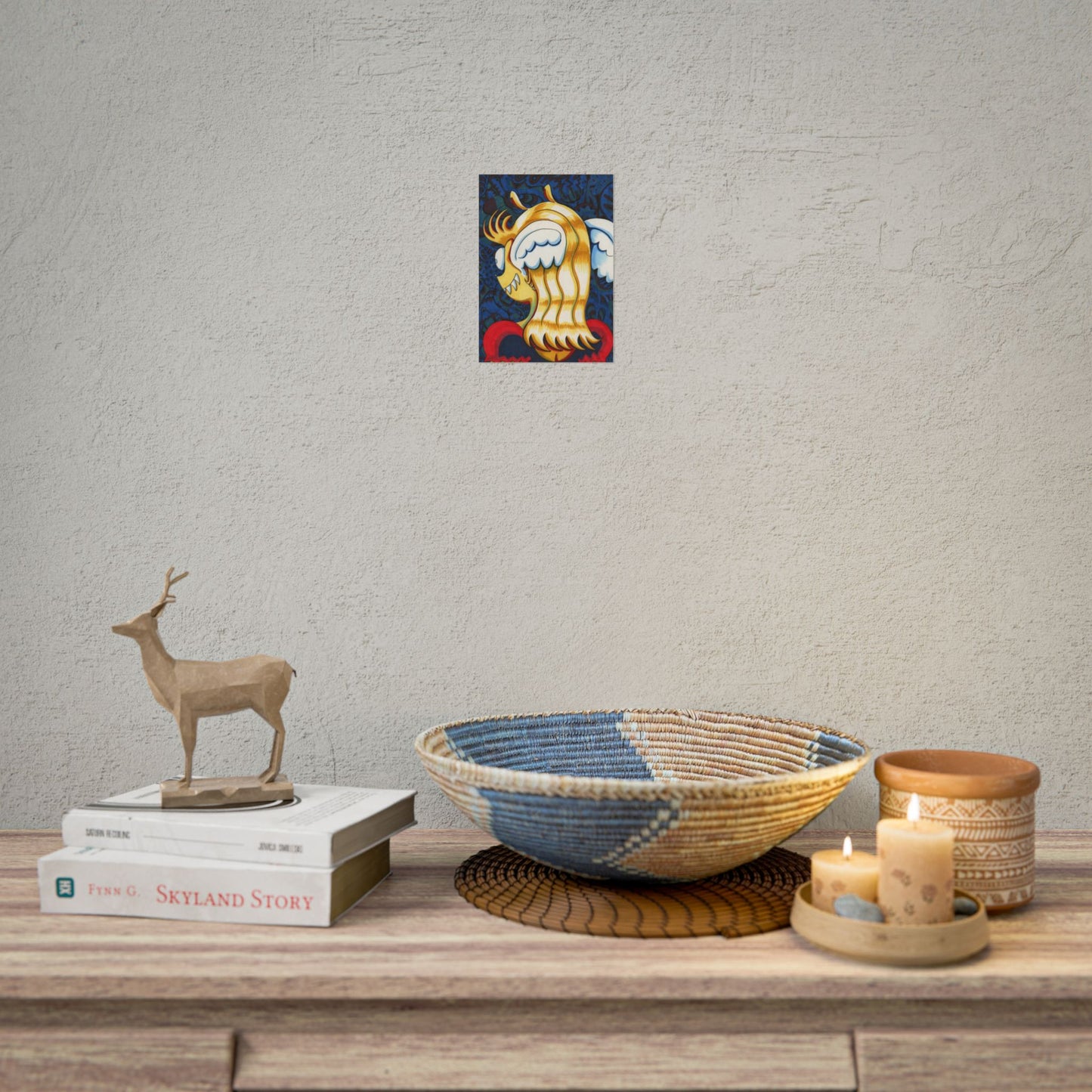 "Minnoe the Flying Mouse" poster