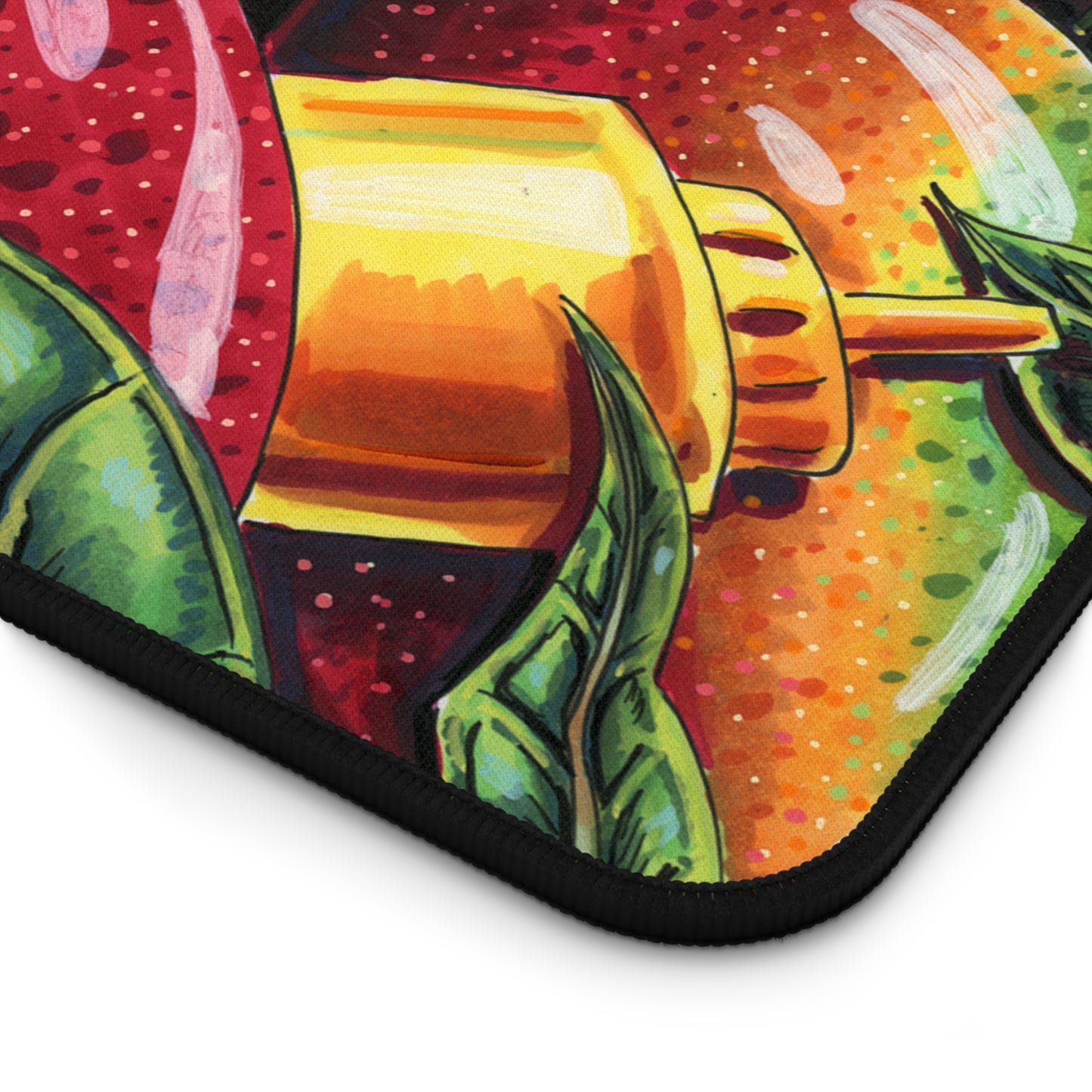 Mango Mustard Desk Mat