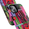 Abstracted Demon Tough Magnetic Cases