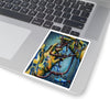 "Fishhook Web" sticker