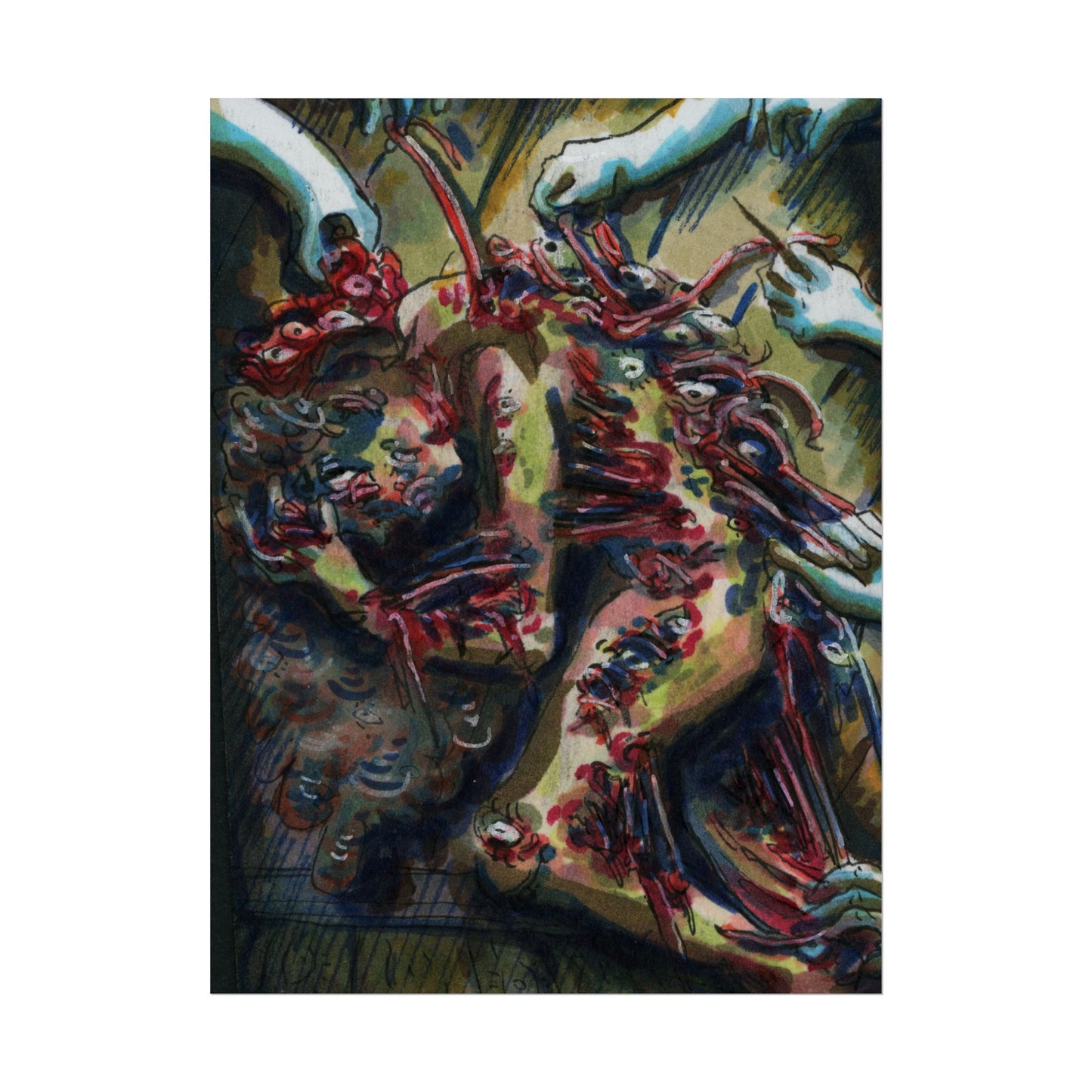 "Flesh Prison" poster