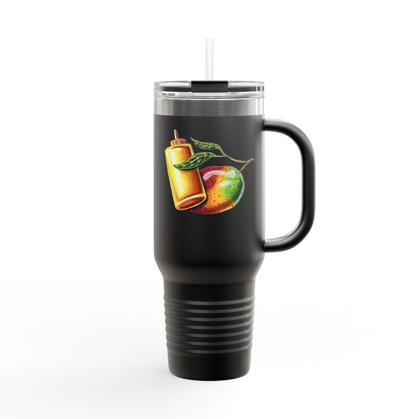 Mango Mustard Insulated Travel Mug, 40oz