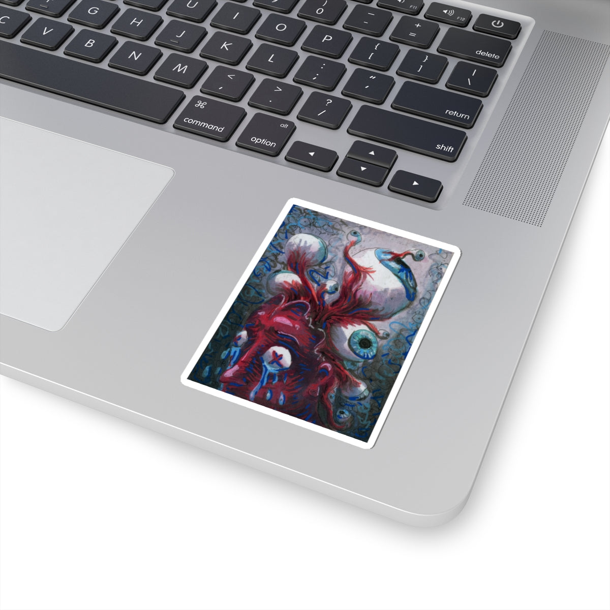 "Eyeball Brain" sticker