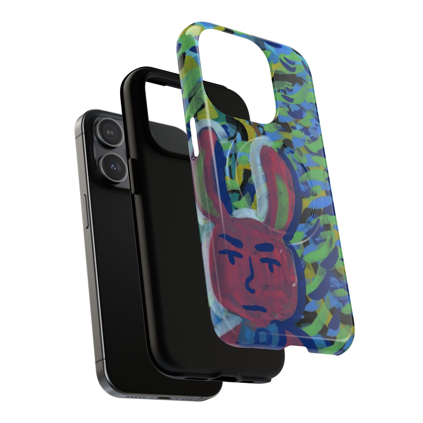 Bunny Dude Tough Magnetic Cases