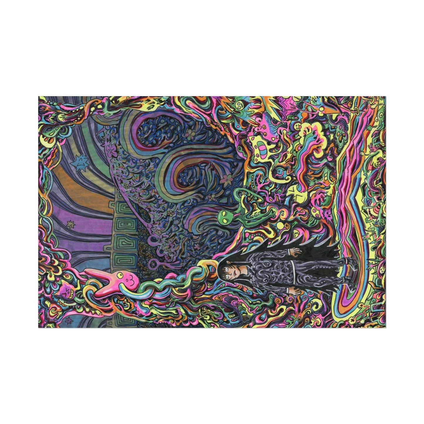 "Welcome to Floofle World" Print