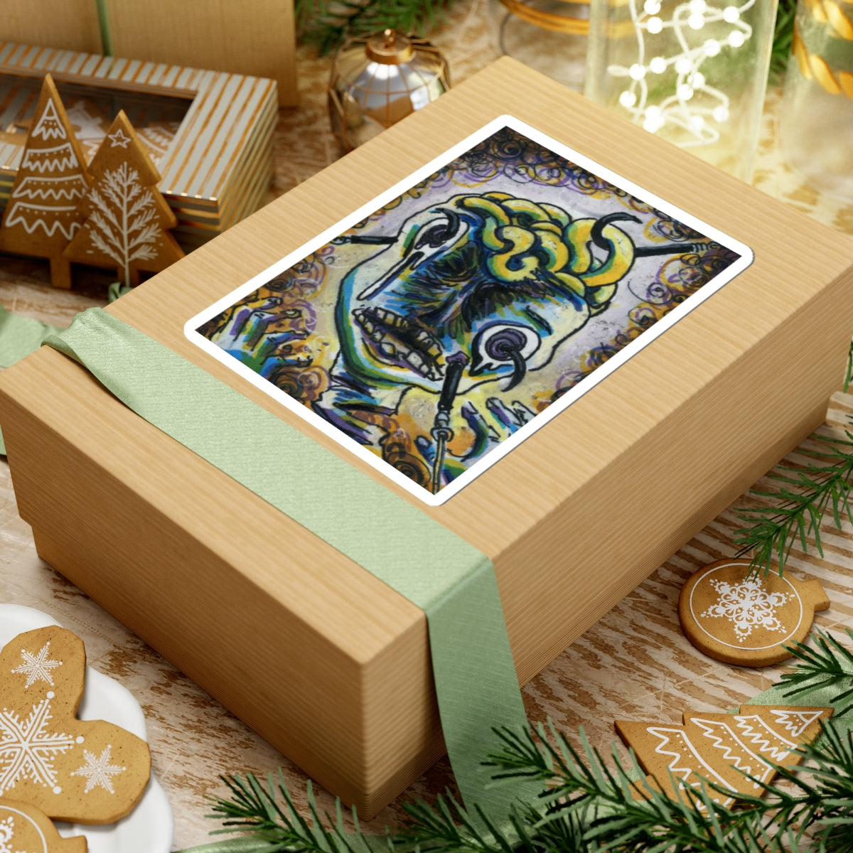 "Torn Apart" sticker