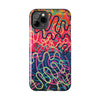 Colorful Squiggly Lines Tough Phone Cases