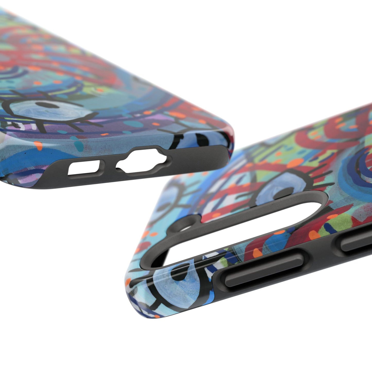 Eyeball Attack Tough Phone Cases